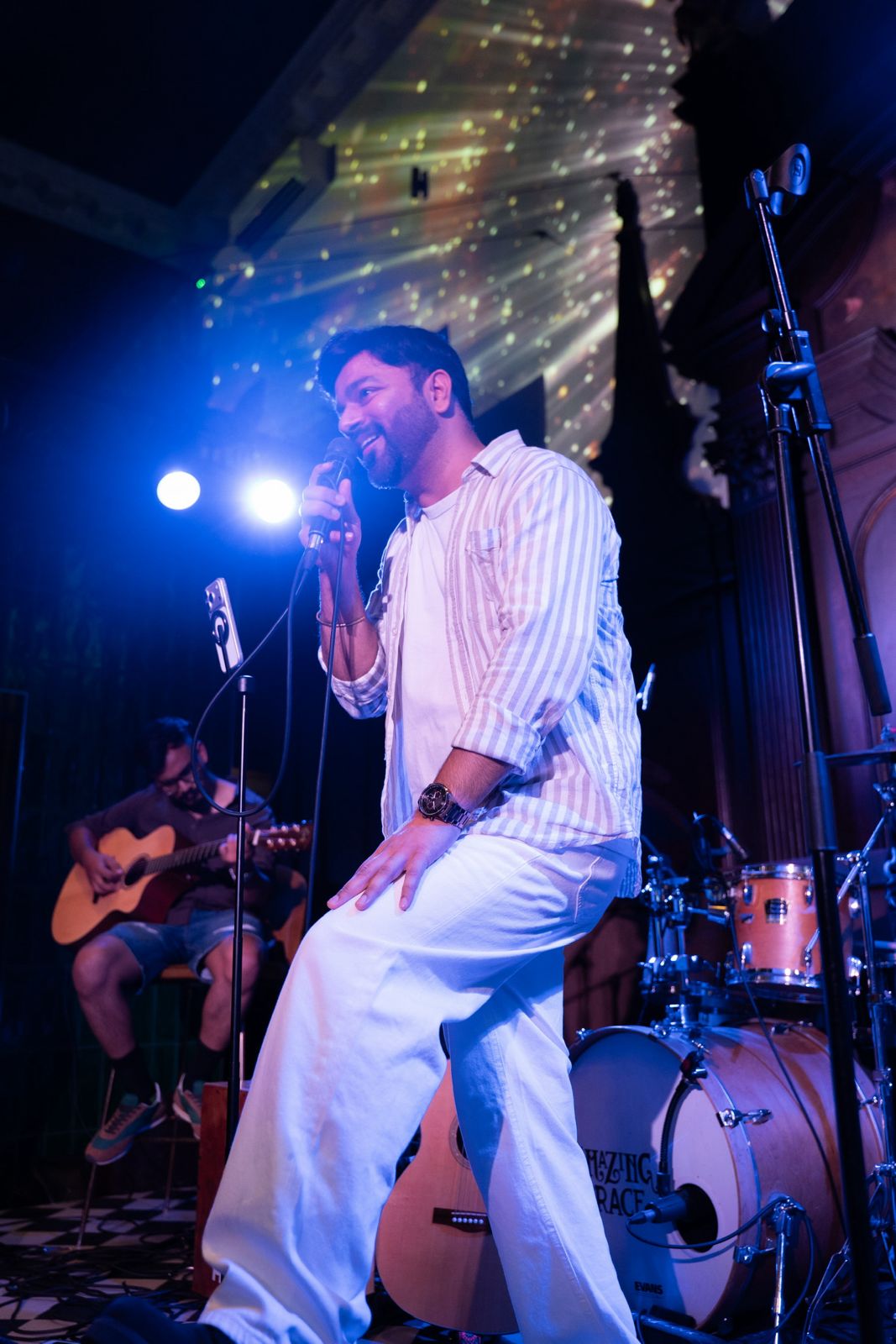 Vibhor performing live